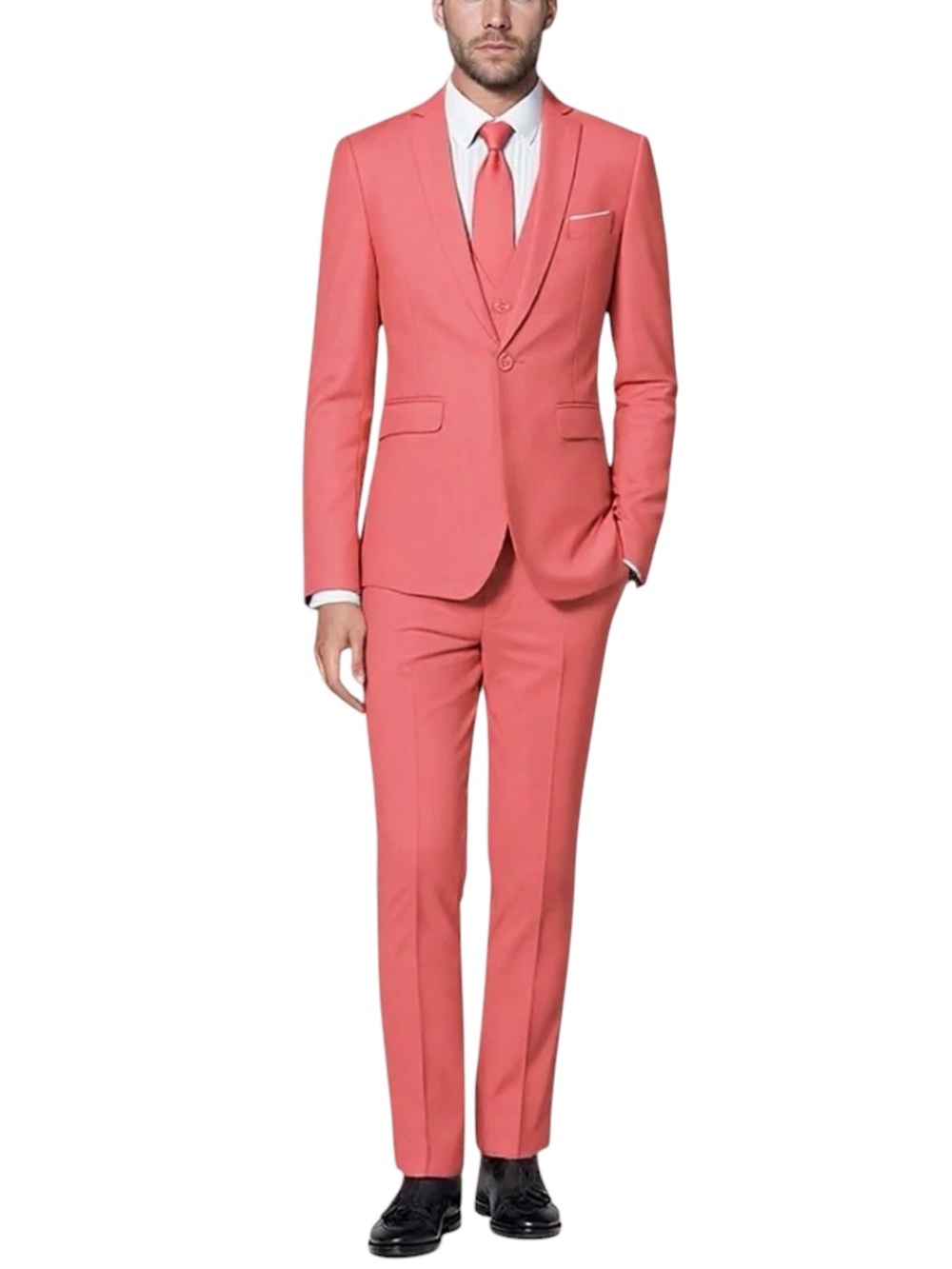 YF FUSHI, 3 Piece Suit Men’s Suit